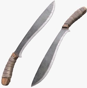 Machete - Game Ready