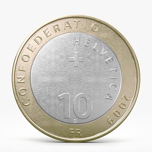 3d franks coin model