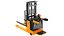 Detailed Electric Pallet Stacker