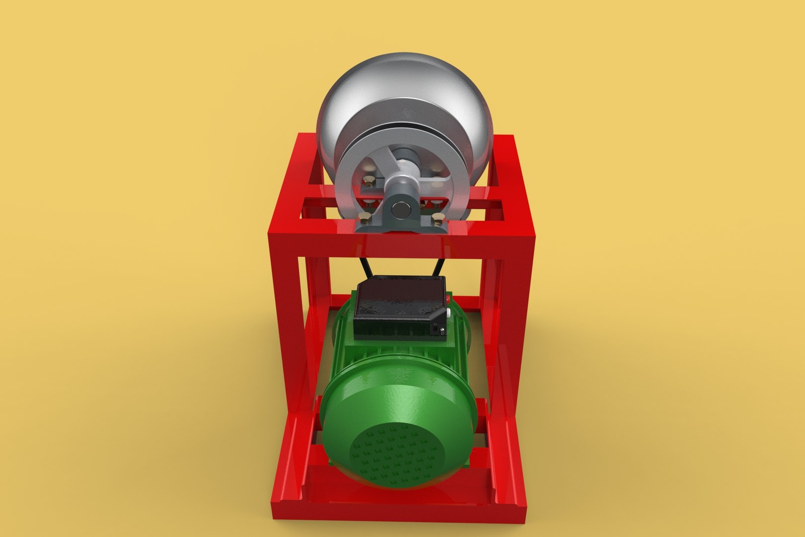 COCONUT GRATING MACHINE GRATER SHREDDER SCRAPER CHOPPER CRUSHER 3D ...