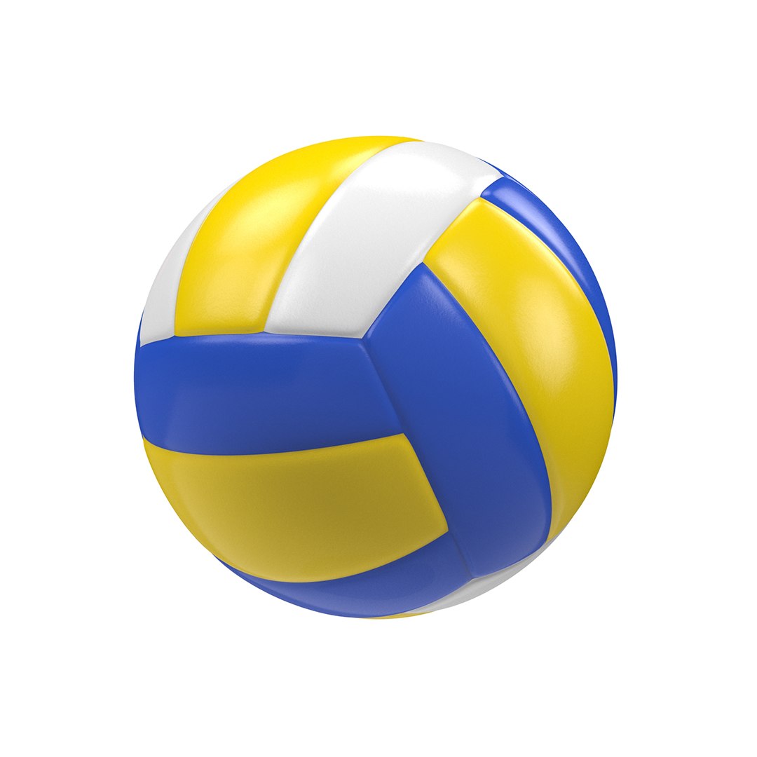 3D model volleyball white - TurboSquid 1456902