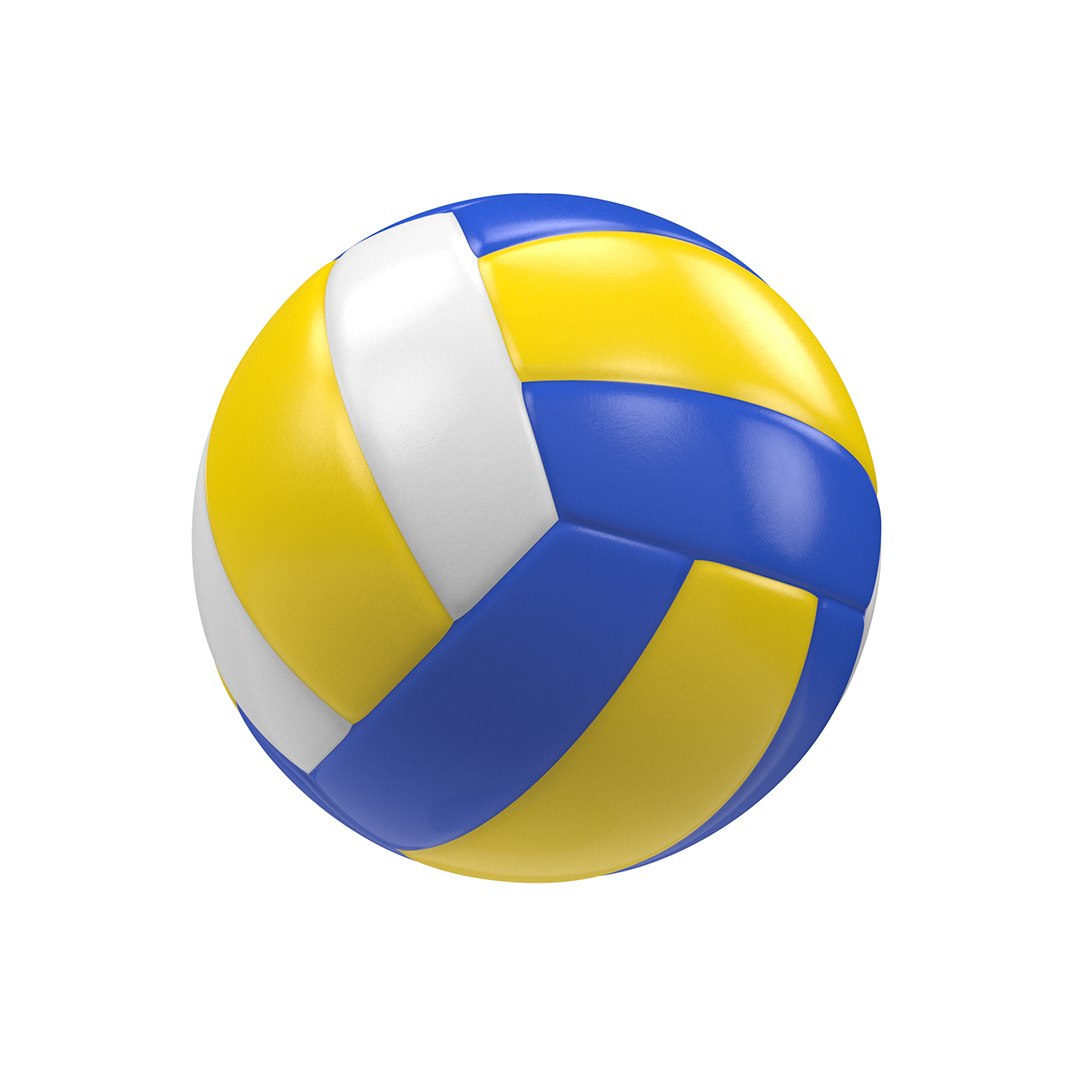3D model volleyball white - TurboSquid 1456902