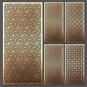 decorative partitions 3D model