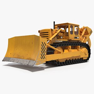 3D model Crawler Dozer