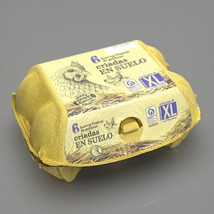 3D model Egg Box