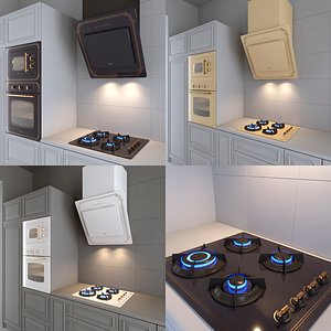 Retro style kitchen equipment