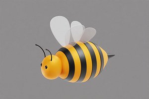 3D model Bee Cartoon