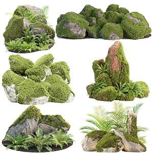 50 Natural Environment Models Bundle 3D model