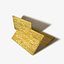 cracker bread 3d c4d