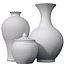 Chinese Style Porcelain Decorative Urn Vases Sakura