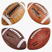 American Football Sports Ball 4k Collection