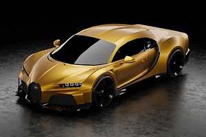 Bugatti Chiron Super Sport 3D model