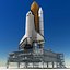mobile launch platform shuttle 3d max