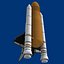 mobile launch platform shuttle 3d max