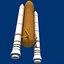 mobile launch platform shuttle 3d max