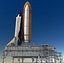mobile launch platform shuttle 3d max