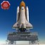 mobile launch platform shuttle 3d max