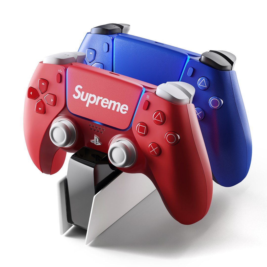 PlayStation DualSense Custom Controllers 3D Model - TurboSquid 2258947