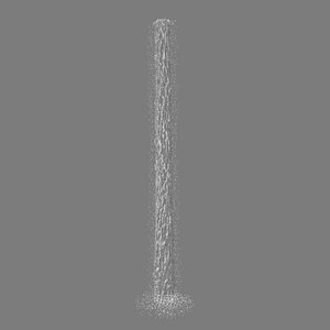 Animated Tall Waterfall Type 4