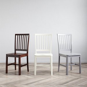 3D carolina stacionary chair model