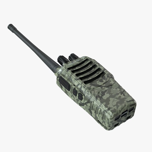 Walkie Talkie Camouflage 3D model