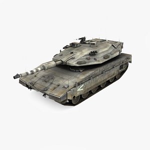 3D main tank merkava