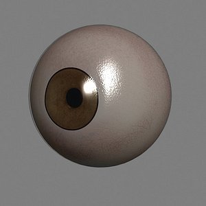 3ds max time basic eye
