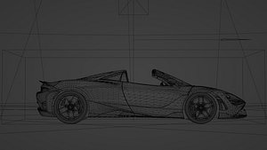 McLaren 765LT Spider 3D