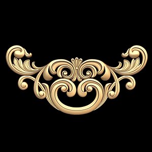decor element stl cnc 3d model