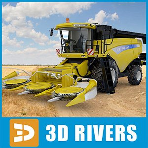 Combine-harvester New land by 3DRivers