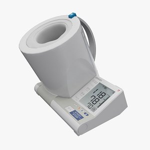 blood pressure monitor i-q132 3d model