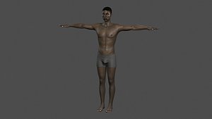 Beautiful man -Rigged 3d character