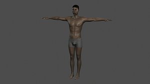 Beautiful man -Rigged 3d character