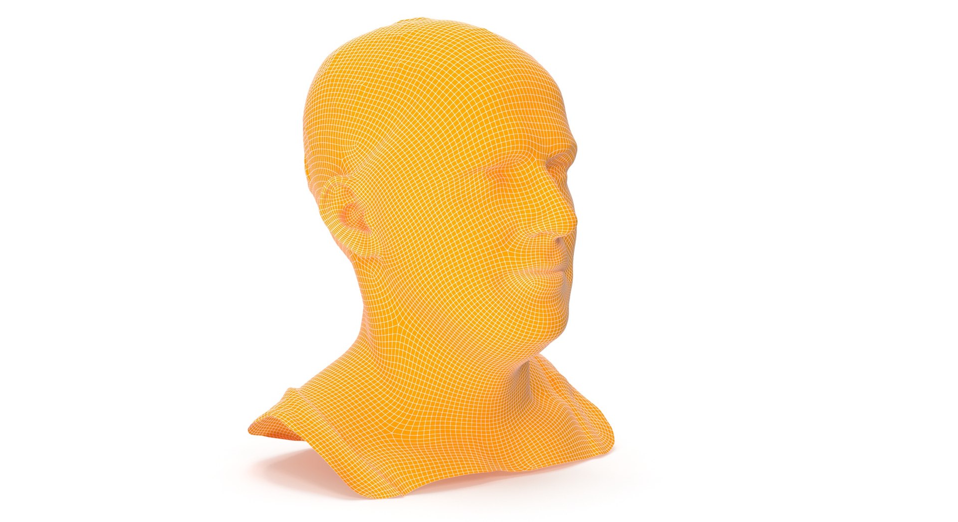 Marcus human head sharp 3D model - TurboSquid 1601979