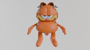 garfield 3D model
