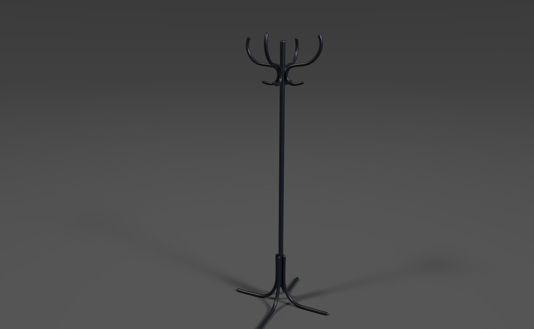 Coat Rack 3D Model - TurboSquid 1406587