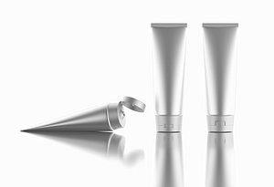 plastic tube medicine cosmetics model