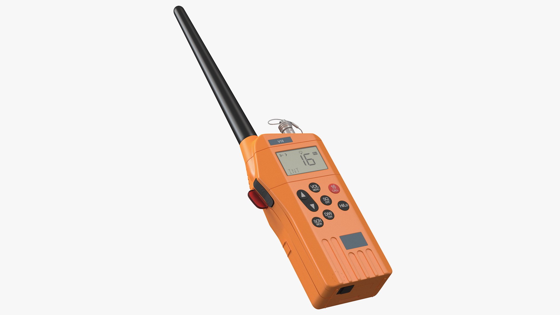Survival GMDSS VHF Radio 3D model preview