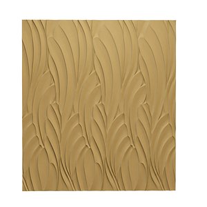Modern Abstract Organic wall decor Relief STL Mural CNC 422