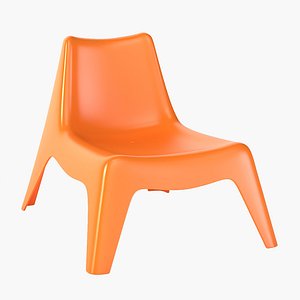 3D IKEA Buns Comfortable kids Chair