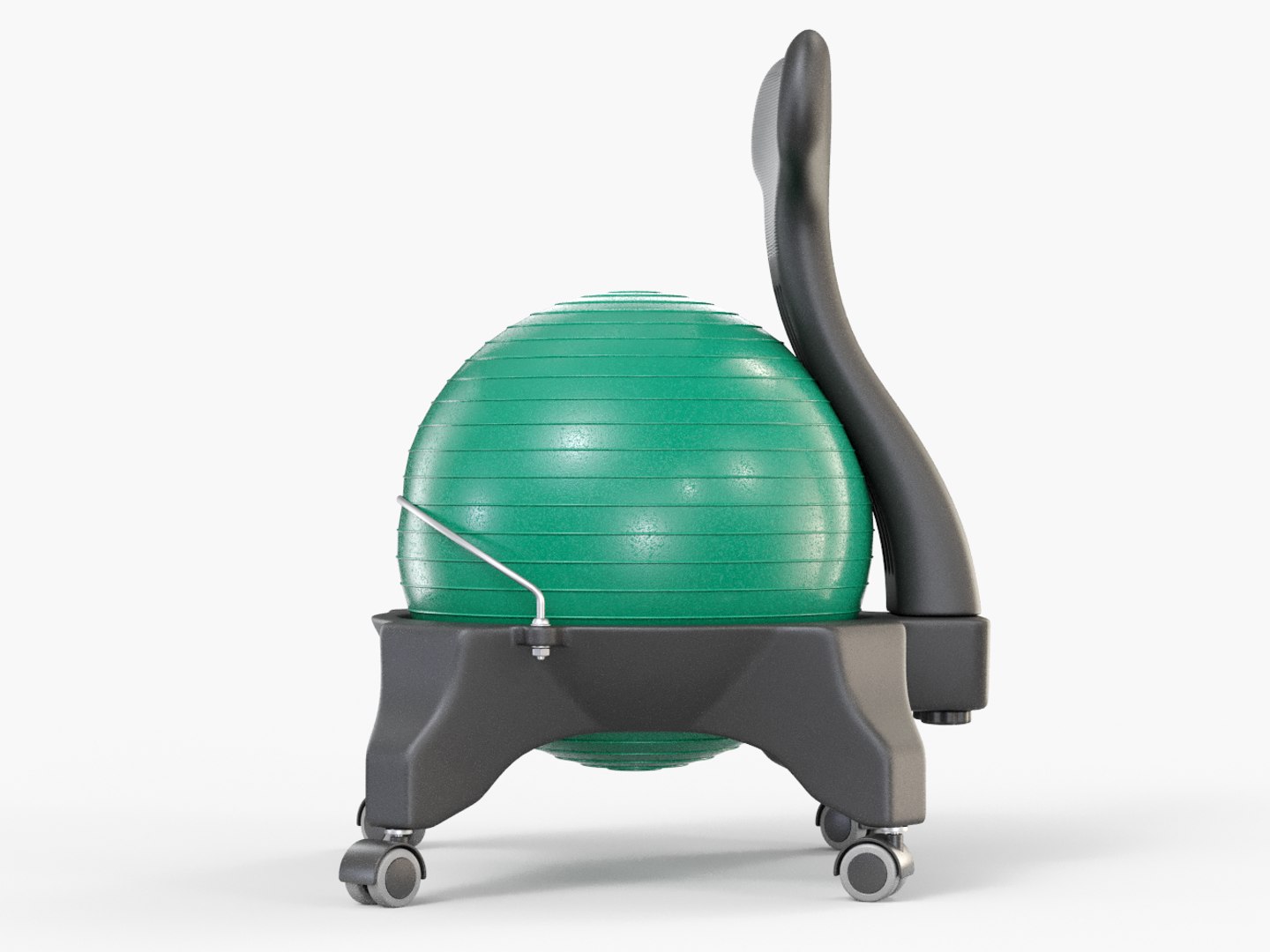 3D Balance Ball Office Chair TurboSquid 1241963   02 