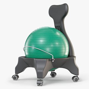 3D balance ball office chair