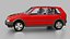 Fiat UNO Turbo 1990 Rigged