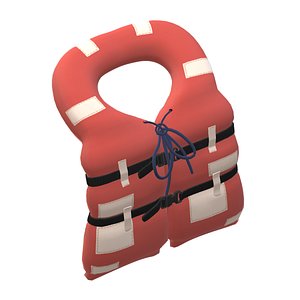 Life Vest 3D model