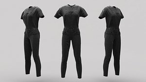 female clothing 02 3D model