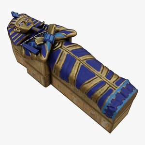 3D Egyptian Sarcophagus model