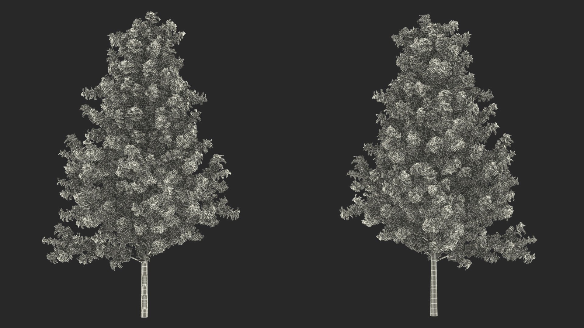 3D Autumn Yellow Poplar Tree Model - TurboSquid 2212259