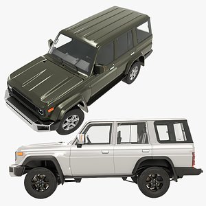 Generic 4WD Classic SUV in two resolutions