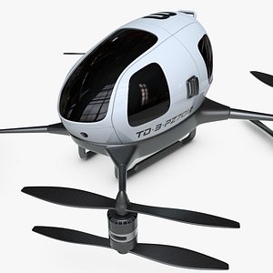 Taxi Drone 3D