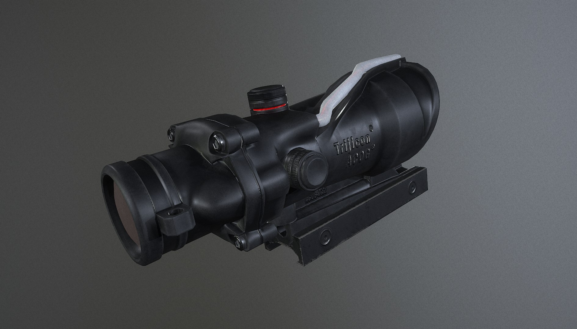 Optical acog sight 3D model - TurboSquid 1323991